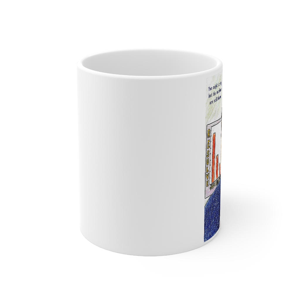 Luv Doc Official The Numbers are Down Mug (11oz) - Image 2