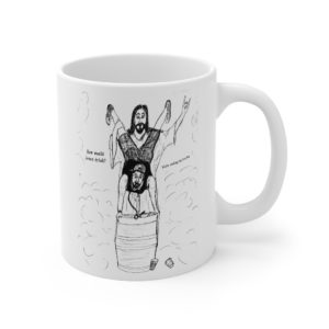 The Luv Doc How Would Jesus Drink Mug (11oz)