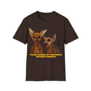 Luv Doc Emotional Distress Animals T-Shirt